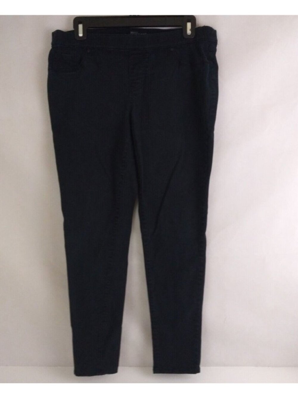 Apt. 9 Modern Pull-On Skinny Women's Low Rise Jet Black Jeggings Size Medium